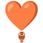 exclamación de corazón + ánfora