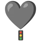 exclamación de corazón + semáforo