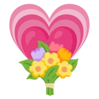 wachsendes Herz + Blumenstrauß