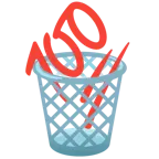 100 Punkte + Papierkorb