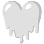 cara derritiéndose + corazón blanco