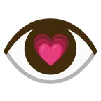 wachsendes Herz + Auge