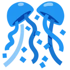 blaues Herz + Konfettiball