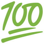 grünes Herz + 100 Punkte