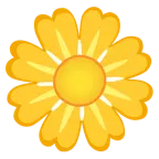 gelbes Herz + gelbe Blüte