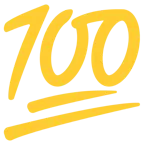 gelbes Herz + 100 Punkte
