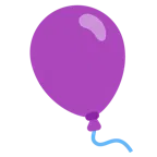 lila Herz + Luftballon