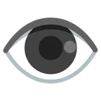 schwarzes Herz + Auge