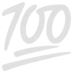 weißes Herz + 100 Punkte