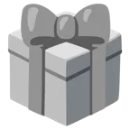 graues Herz + Geschenk