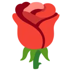 rotes Herz + Rose