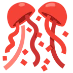rotes Herz + Konfettiball
