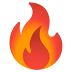 rotes Herz + Feuer