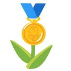 Tulpe + Goldmedaille