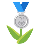 Tulpe + Silbermedaille
