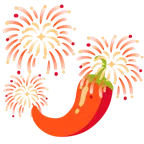 fuochi d’artificio + peperoncino