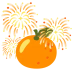fuochi d’artificio + mandarino
