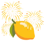 fuochi d’artificio + limone