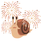 fuochi d’artificio + lumaca