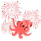 fuochi d’artificio + polpo