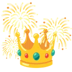 fuochi d’artificio + corona