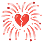 fuochi d’artificio + cuore infranto