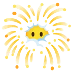 fuochi d’artificio + testa tra le nuvole