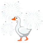 fuochi d’artificio + oca