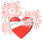 fuochi d’artificio + cuore guarito