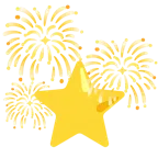 fuochi d’artificio + stella