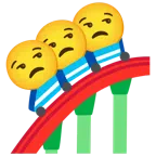 montagne russe + faccina contrariata
