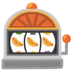 slot machine + hot dog
