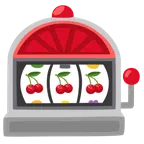 slot machine + ciliegie