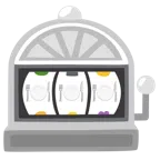 slot machine + piatto e posate
