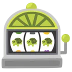slot machine + tartaruga