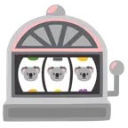 slot machine + koala