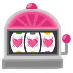 slot machine + cuore che batte