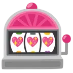 slot machine + cuore che luccica
