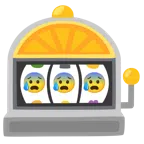 slot machine + faccina sudata in ansia
