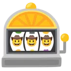 slot machine + faccina con cappello da cowboy