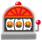 slot machine + faccina con simboli sulla bocca