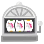 slot machine + unicorno