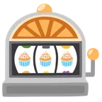 slot machine + cupcake