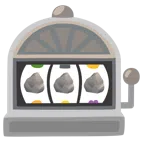 slot machine + roccia