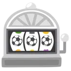 slot machine + pallone da calcio
