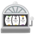 slot machine + pupazzo di neve senza neve