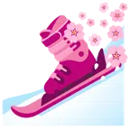 スキー + 桜