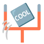 アメフト + COOLマーク
