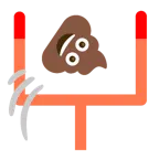アメフト + うんち