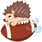 アメフト + ハリネズミ